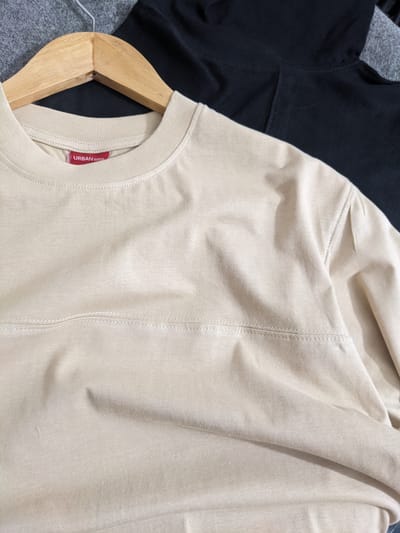 Premium Oversized Tshirt solid_img_3