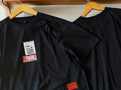 Fragile oversized black t-shirt_img_0