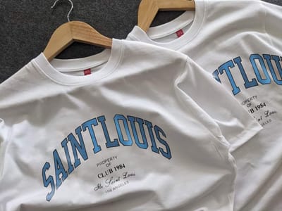 White oversized t-shirt -Saint Louis_img_0