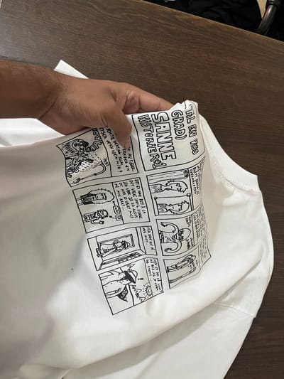 Comic oversized t-shirt 200 GSM_img_3