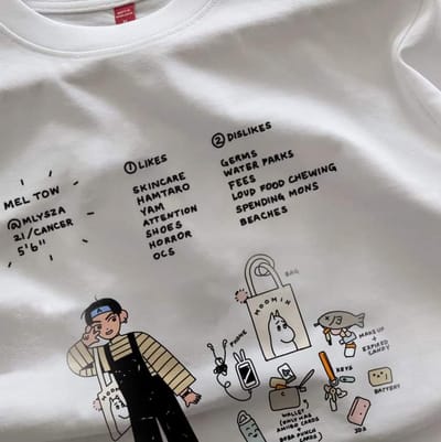 Mel-Tow white oversized t-shirt_img_4