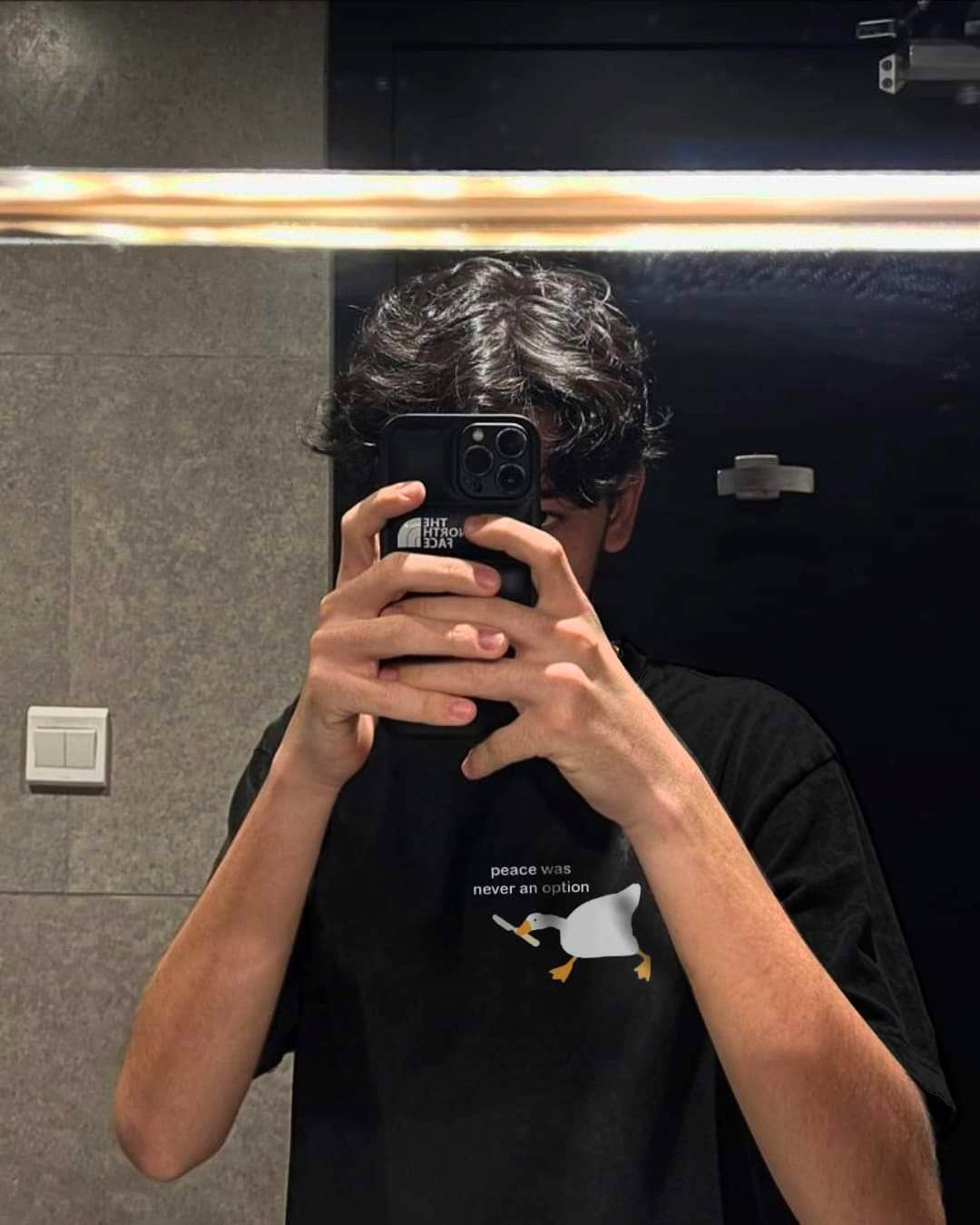 Duck Black oversized tshirt - dropshoulder